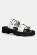 Tommy Jeans pantofle dámské TJW BUCKLE STRAPS SANDAL bílé EN0EN02966