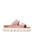 Semišové šľapky Birkenstock Arizona ružová farba, 1031254
