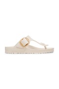 Birkenstock japonki Gizeh EVA Big Buckle damskie kolor beżowy na płaskim obcasie 1031366