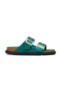 Kožené šľapky Birkenstock Arizona tyrkysová farba, 1031850