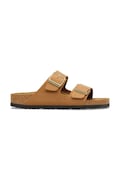 Semišové šľapky Birkenstock Arizona hnedá farba, 1032066