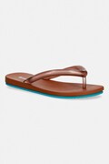 Σαγιονάρες Melissa MELISSA FLIP FLOP AIRFLOW AD χρώμα: καφέ, M 37942 BR478