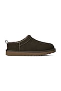 Παντόφλες σουέτ UGG W Classic Micro χρώμα: καφέ, 1173891.DNSS