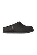 UGG klapki nubukowe W Otzo Clog damskie kolor czarny 1181130.BLK