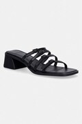 Camper pantofle dámské kožené Kora Sandal černé K201911-001