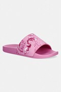 Versace Jeans Couture klapki damskie kolor różowy 80VA3SQ3 ZS365 499