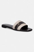 Tory Burch natikače s niskim potplatom za žene Romy Slide smeđe 183307-210