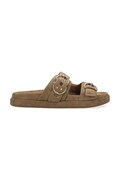Mexx klapki damskie TOMA SIKIEL Sandal brązowe MI001604261W-01