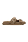 Mexx klapki damskie TOMA SIKIEL Sandal brązowe MI001604261W-01