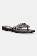 Melissa japonki damskie FLIP FLOP SLIM + GANNI AD brązowe M38156