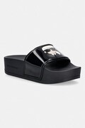 Karl Lagerfeld šľapky dámske Kondo Maxi Ii čierne KL80805C