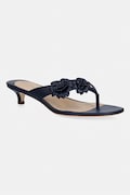 Lauren Ralph Lauren japonki damskie skórzane Frncsa Flwr granatowe 802P10399002