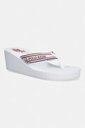 U.S. Polo Assn. šľapky dámske CHANY006B biele CHANY006W/6T3