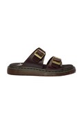 Dr. Martens klapki damskie skórzane Josef brązowe DM42509200