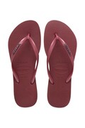 Havaianas japonke ženske SLIM LOGO METALLIC bordo 4119875.9339