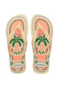 Havaianas japonki damskie TOP SUMMER VIBES beżowe 4150162.9256