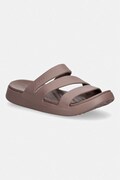 Crocs Getaway Strappy klapki damskie brązowe 209587.0LF