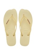 Havaianas japonki damskie SLIM SPLIT żółte 4150398.09256