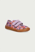 Froddo παντόφλες Παιδικές BAREFOOT CANVAS μωβ G1700440