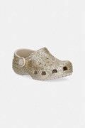 Crocs klapki dziecięce CLASSIC CHUNKY GLITTER CLOG T kolor złoty 211940