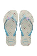 Havaianas šľapky detské KIDS SLIM GLITTER II béžové 4146976