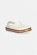 Crocs klapki damskie CROCBAND GUM CLOG K beżowe 212775