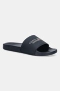 Tommy Hilfiger klapki RAISED POOL SLIDE męskie kolor granatowy FM0FM05761