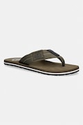 Tommy Hilfiger japonki męskie PATCH HILFIGER BEACH SANDAL zielone FM0FM05804