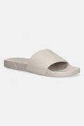 Calvin Klein klapki męskie ESS SLIDE HF MONOGRAM CV beżowe HM0HM02109