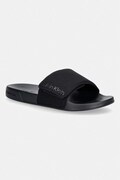 Calvin Klein klapki z odkrytymi palcami męskie ESS SLIDE ADJ MONOBRAND CV czarne HM0HM02115