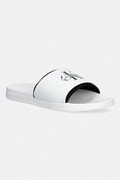 Calvin Klein klapki męskie ESS SLIDE RUBBER NEOPRENE białe HM0HM02229