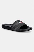 Tommy Jeans klapki męskie TJM SUMMER SANDAL 26 czarne EM0EM01697