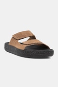 Παντόφλες σουέτ Veja ETNA SUEDE χρώμα: καφέ, SA3220678B