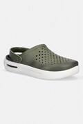 Crocs klapki męskie InMotion Micro Geo Clog zielone 212540