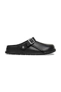 Birkenstock klapki zamszowe Lutry kolor czarny 1031273