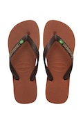 Havaianas japonki BRASIL LOGO brązowe 4110850.2815