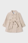 Παιδικό παλτό Mayoral χρώμα: μπεζ, 3459