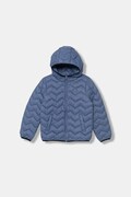 United Colors of Benetton krátka detská bunda modrá farba 2TWDCN04V