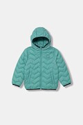 United Colors of Benetton kurtka dziecięca zielona 2TWDGN02V