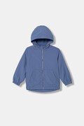 United Colors of Benetton κοντό παιδικό μπουφάν μπλε 2IGGGN049