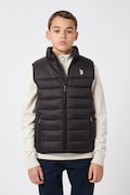 U.S. Polo Assn. vesta dětská černá USP2508