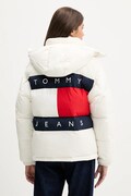 Tommy Jeans kurtka kolor biały zimowa DW0DW22041