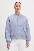 Tommy Jeans kurtka bomber kolor niebieski przejściowa oversize DW0DW22046