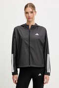 adidas Performance kurtka treningowa Hyg Windy kolor czarny przejściowa JX1872