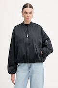 Guess bomber dzseki LORRAINE fekete, átmeneti, oversize, W6RL26 WJ662