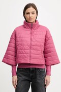 Bunda United Colors of Benetton ružová farba, prechodná, 2TWDDN09O