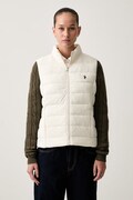 U.S. Polo Assn. bezrękawnik damski Lightweight Puffer Gilet beżowy WUP0367