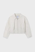 Mayoral geacă copii culoarea alb, 6405