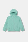 United Colors of Benetton kurtka dziecięca turkusowa 2IGGCN077