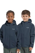 Jack Wolfskin μεταβατικό μπουφάν παιδικό FLAZE JACKET K σκούρο μπλε 1609263